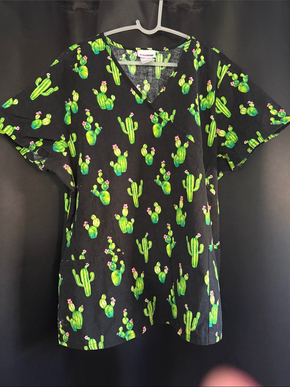 Scrubstar Cactus Print ScrubTop